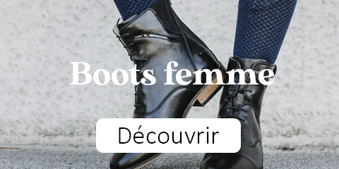 boots equitation femme
